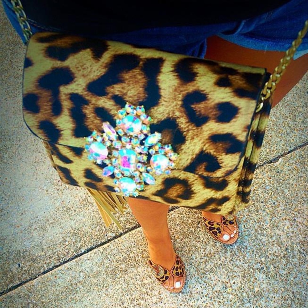 Cheetah small purse